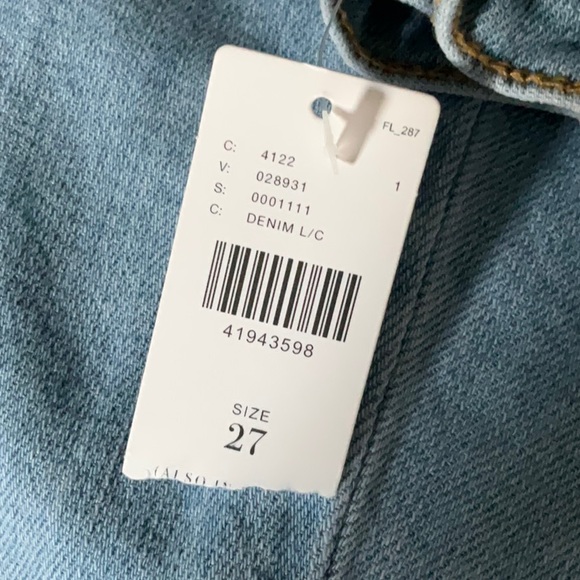 Pilcro Letterpress Wideleg Cropped Denim pants - Picture 9 of 9